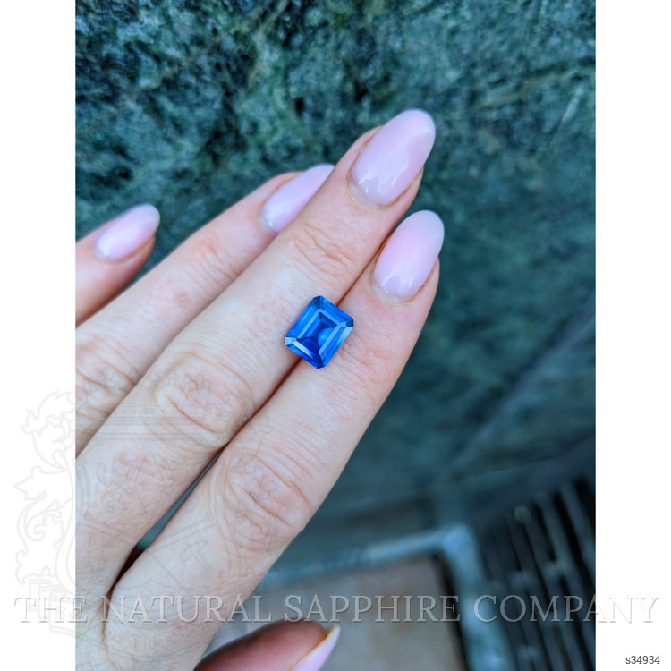 3.30 Ct. Blue Sapphire from Ceylon (Sri Lanka)