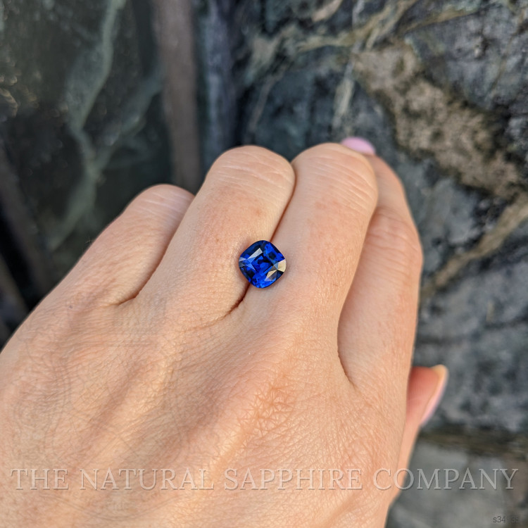 2.58 Ct. Blue Sapphire from Ceylon (Sri Lanka)