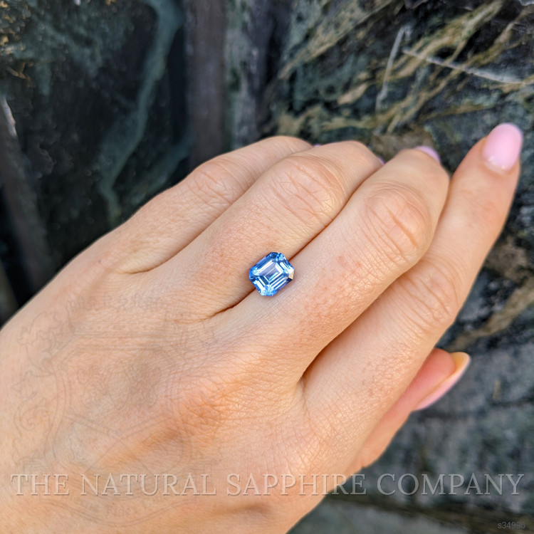 2.17 Ct. Blue Sapphire from Ceylon (Sri Lanka)