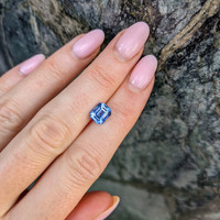 2.17 Ct. Blue Sapphire from Ceylon (Sri Lanka) Life Style