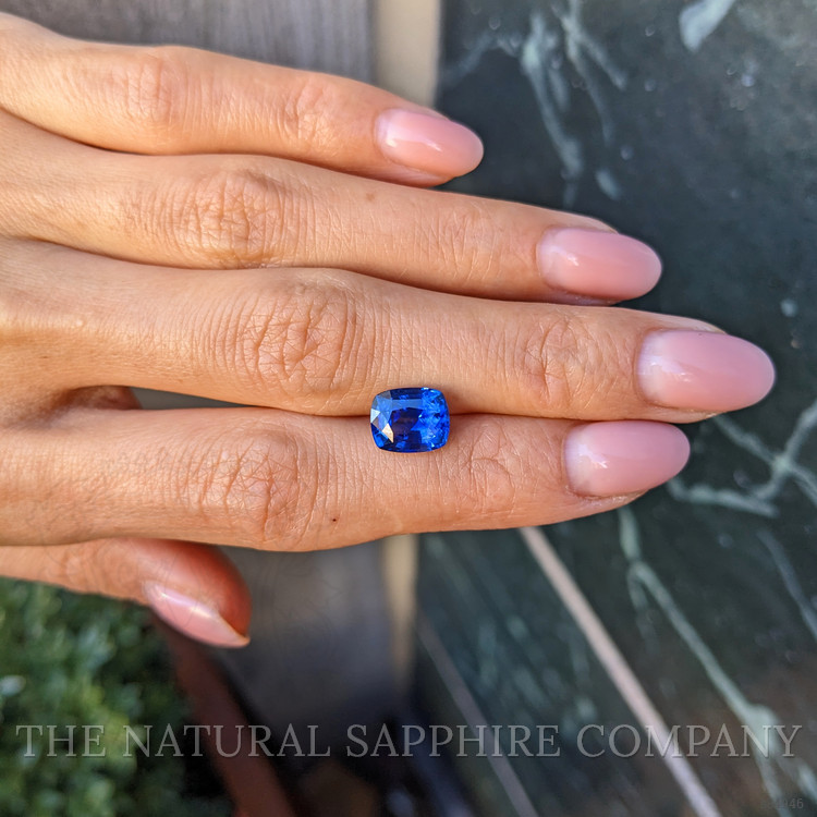 3.06 Ct. Blue Sapphire from Ceylon (Sri Lanka)