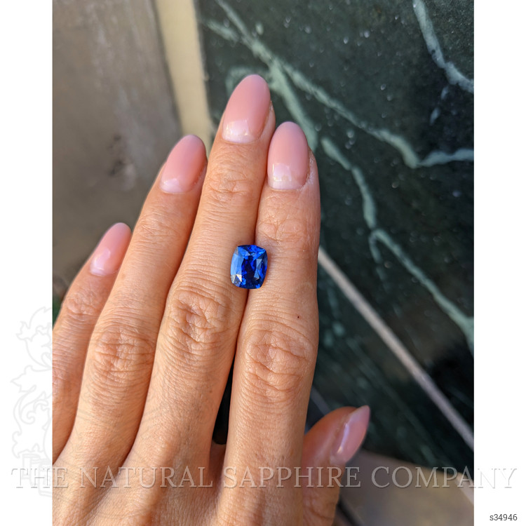 3.06 Ct. Blue Sapphire from Ceylon (Sri Lanka)