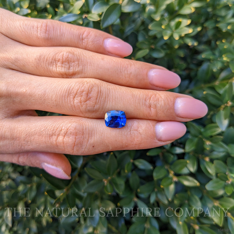 3.06 Ct. Blue Sapphire from Ceylon (Sri Lanka)
