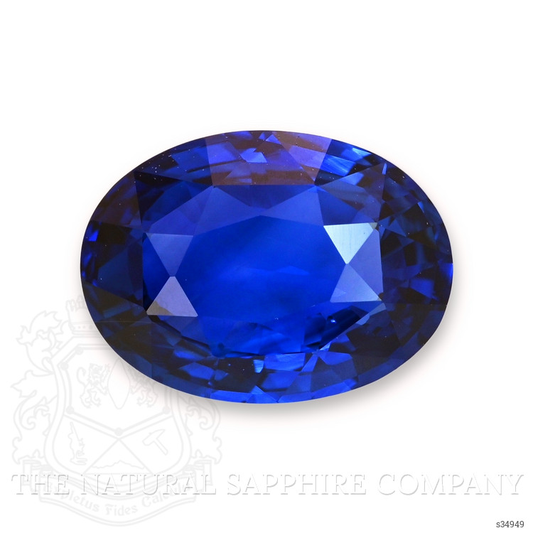 3.08 Ct. Blue Sapphire from Ceylon (Sri Lanka)