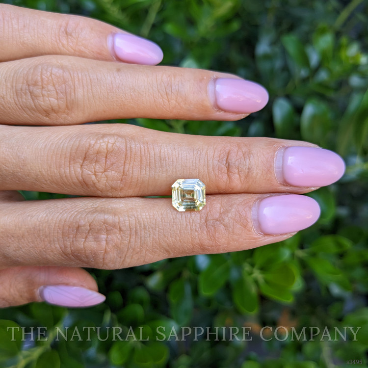 2.15 Ct. Yellow Sapphire from Ceylon (Sri Lanka)