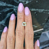 2.15 Ct. Yellow Sapphire from Ceylon (Sri Lanka) Life Style