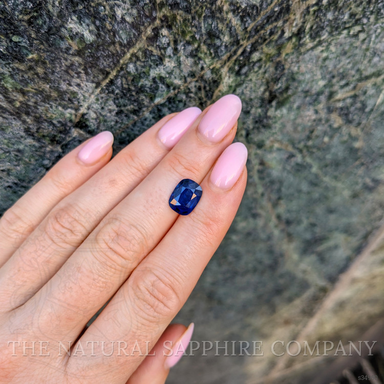 3.51 Ct. Blue Sapphire from Ceylon (Sri Lanka)