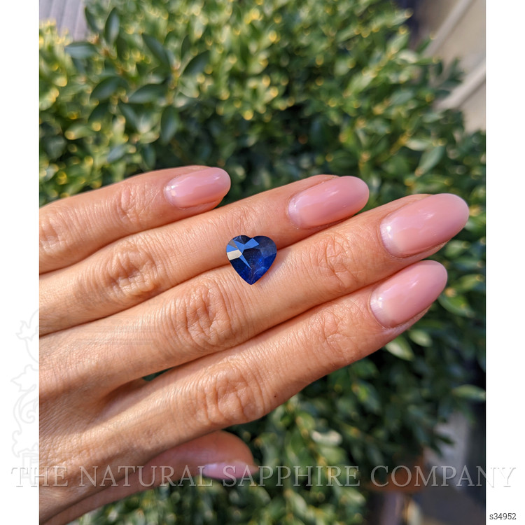 3.68 Ct. Blue Sapphire from Ceylon (Sri Lanka)