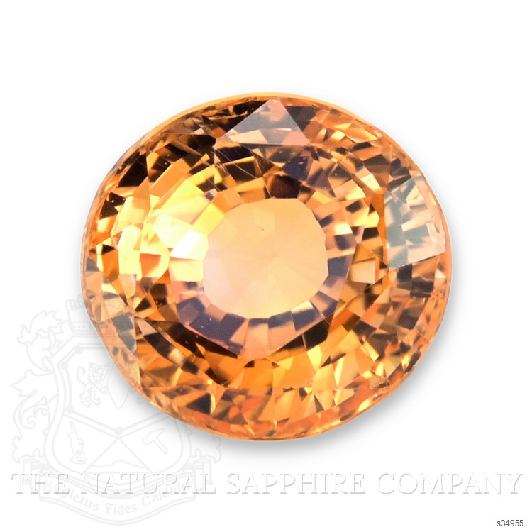 1.08 Ct. Orange Sapphire from Madagascar