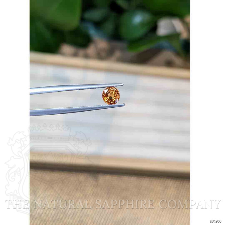 1.08 Ct. Orange Sapphire from Madagascar