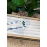 1.04 Ct. Green Sapphire from Thailand Life Style