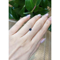 0.56 Ct. Blue Sapphire from Ceylon (Sri Lanka) Life Style