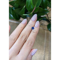 0.70 Ct. Blue Sapphire from Ceylon (Sri Lanka) Life Style