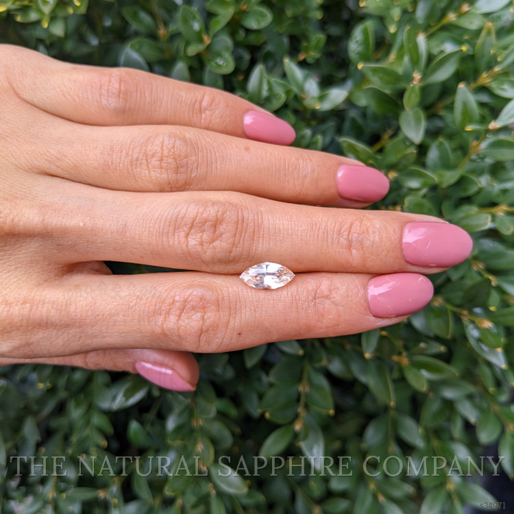 2.01 Ct. Yellowish Orange Sapphire from Ceylon (Sri Lanka)