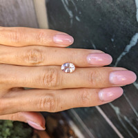 2.28 Ct. Padparadscha Sapphire from Ceylon (Sri Lanka) Life Style