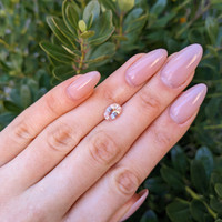 2.28 Ct. Padparadscha Sapphire from Ceylon (Sri Lanka) Life Style