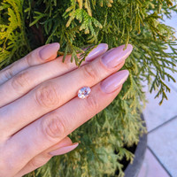 2.28 Ct. Padparadscha Sapphire from Ceylon (Sri Lanka) Life Style