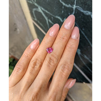 1.52 Ct. Purplish Pink Sapphire from Ceylon (Sri Lanka) Life Style