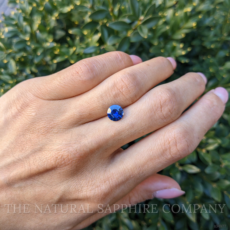 1.61 Ct. Blue Sapphire from Ceylon (Sri Lanka)