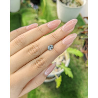 0.72 Ct. Bluish Green Sapphire from Ceylon (Sri Lanka) Life Style