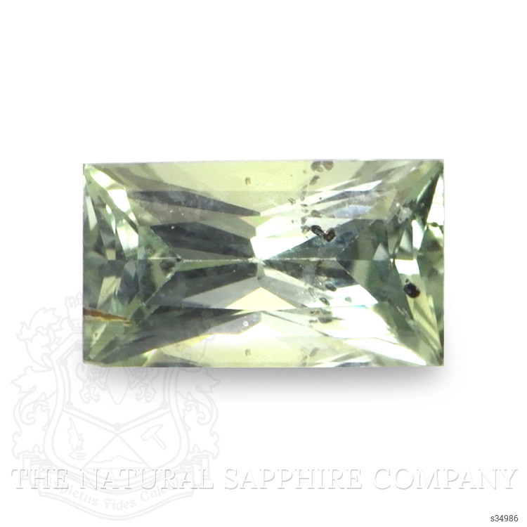 0.40 Ct. Yellowish Green Sapphire from Madagascar