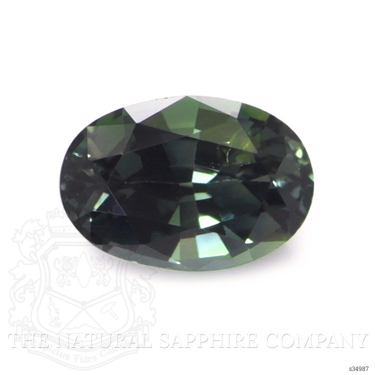 0.73 Ct. Green Sapphire from Madagascar