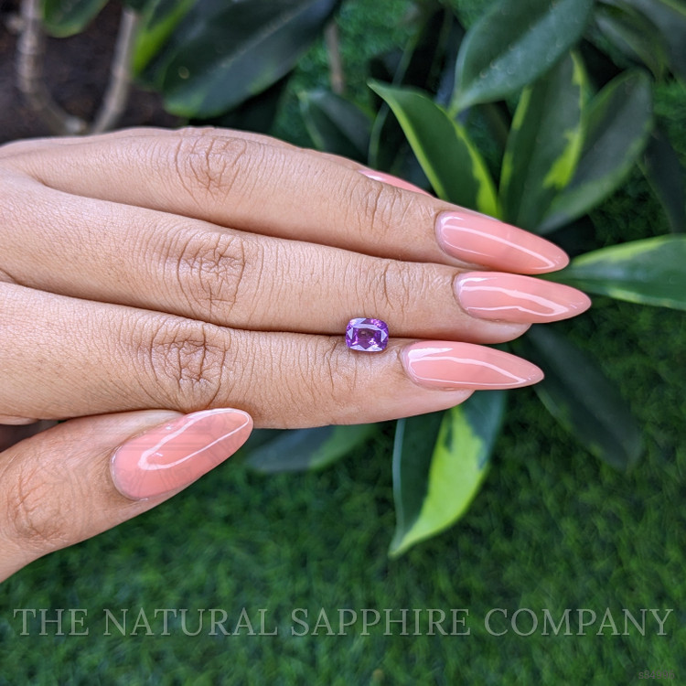 1.10 Ct. Pinkish Purple Sapphire from Tanzania