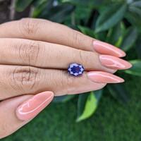 2.35 Ct. Bi Color Sapphire from Tanzania Life Style