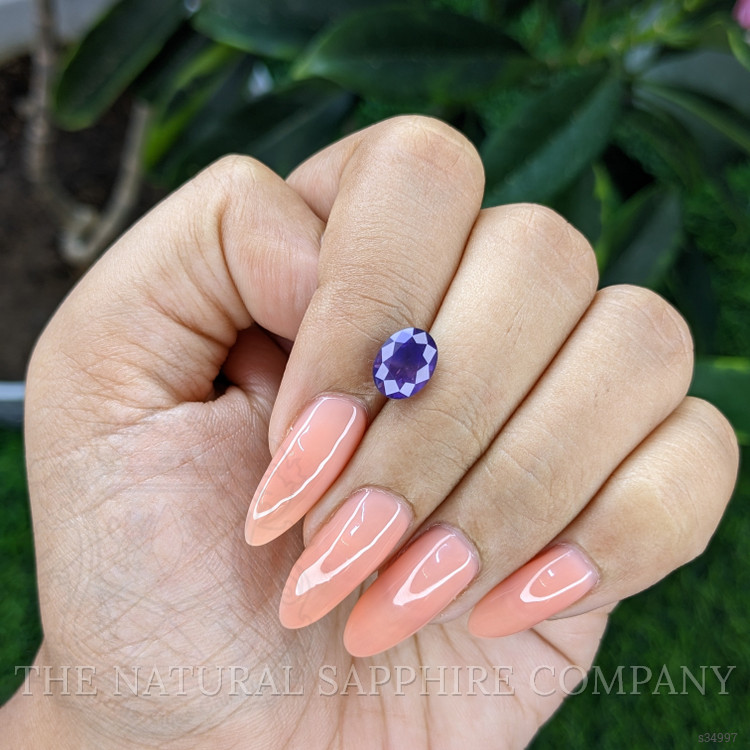 2.35 Ct. Bi Color Sapphire from Tanzania