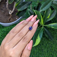 2.35 Ct. Bi Color Sapphire from Tanzania Life Style