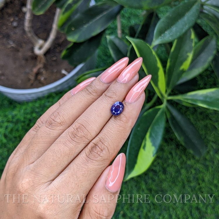 2.35 Ct. Bi Color Sapphire from Tanzania