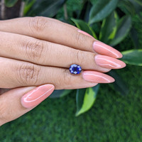 1.86 Ct. Color Change Sapphire from Tanzania Life Style