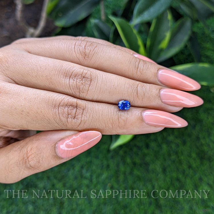 0.85 Ct. Blue Sapphire from Tanzania