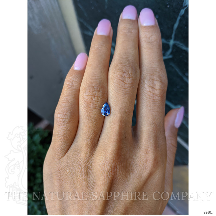 1.03 Ct. Blue Sapphire from Ceylon (Sri Lanka)