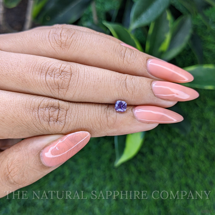 0.62 Ct. Violet Sapphire from Tanzania