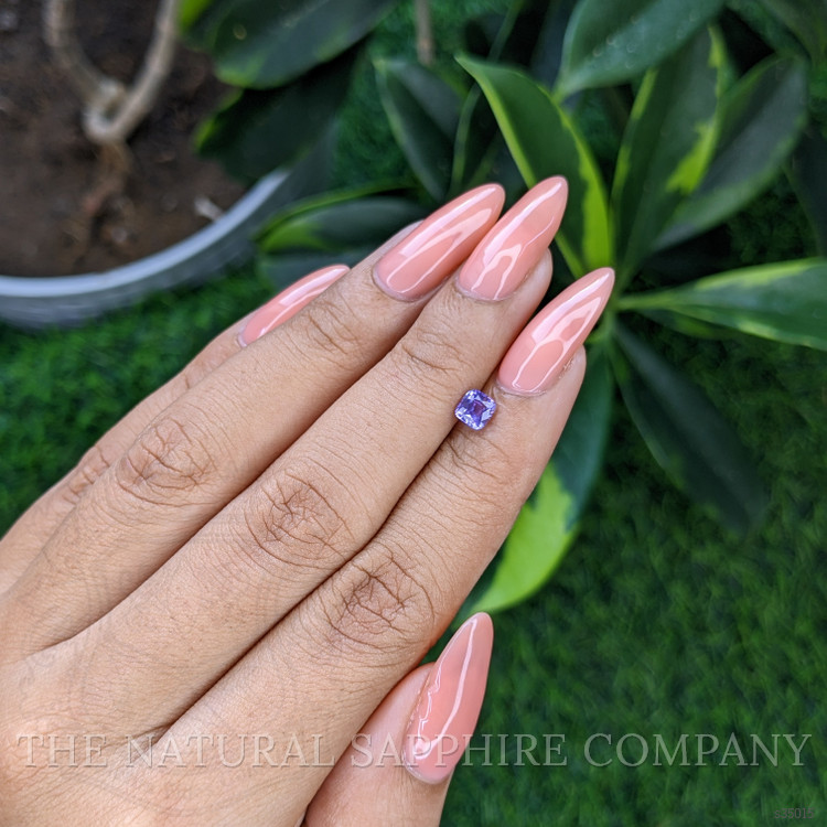 0.54 Ct. Purple Sapphire from Tanzania