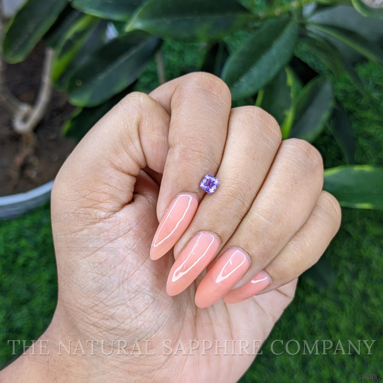 0.54 Ct. Purple Sapphire from Tanzania