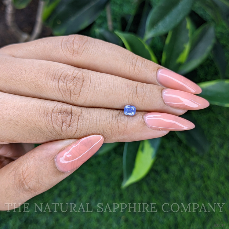 0.56 Ct. Blue Sapphire from Tanzania