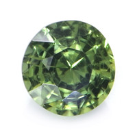 0.71 Ct. Yellowish Green Sapphire from Madagascar Video