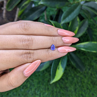 0.64 Ct. Color Change Sapphire from Tanzania Life Style