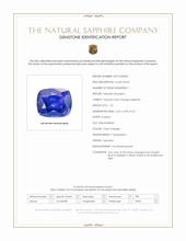 1.21 Ct. Color Change Sapphire from Tanzania Scan Report