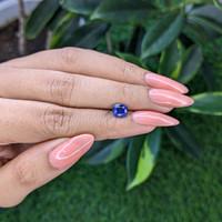 1.21 Ct. Color Change Sapphire from Tanzania Life Style
