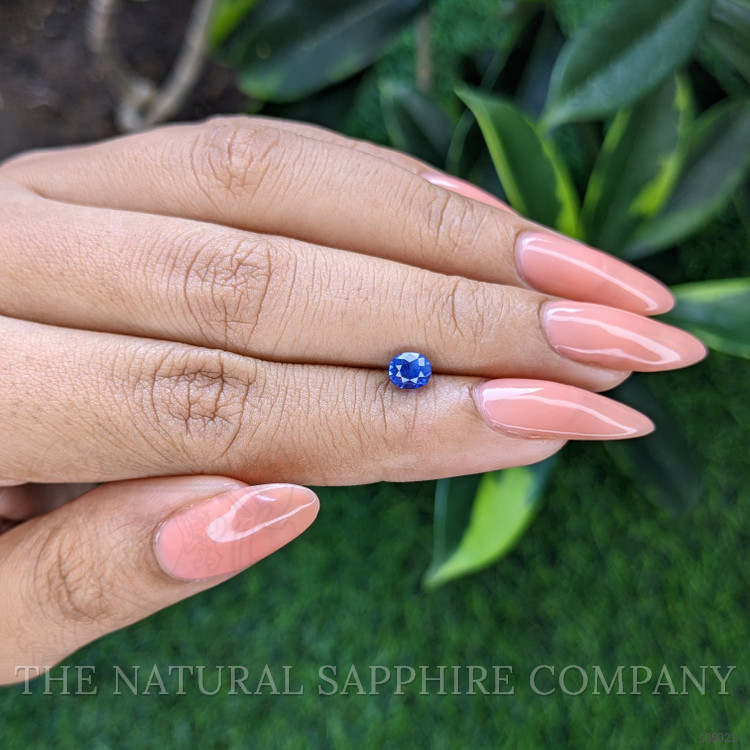 0.90 Ct. Blue Sapphire from Tanzania