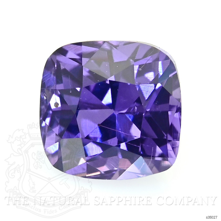 0.64 Ct. Bluish Purple Sapphire from Tanzania