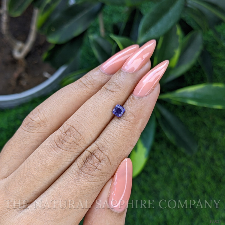 0.64 Ct. Purple Sapphire from Tanzania