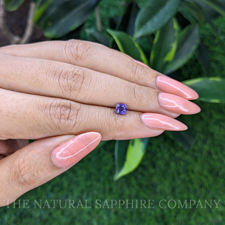 0.64 Ct. Purple Sapphire from Tanzania