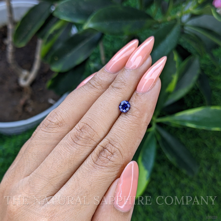0.71 Ct. Color Change Sapphire from Tanzania
