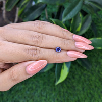 0.71 Ct. Color Change Sapphire from Tanzania Life Style