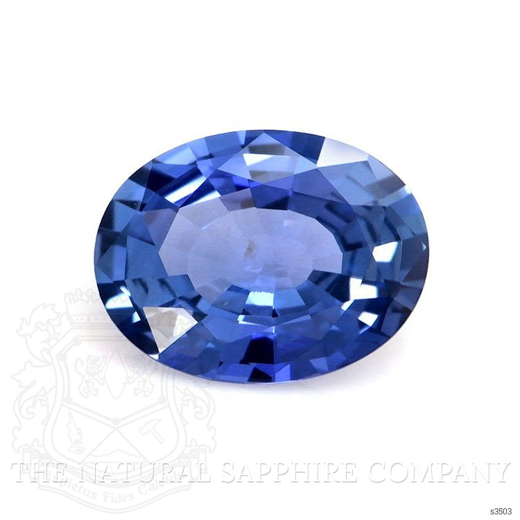 1.24 Ct. Blue Sapphire from Ceylon (Sri Lanka)