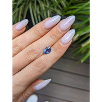 1.24 Ct. Blue Sapphire from Ceylon (Sri Lanka) Life Style